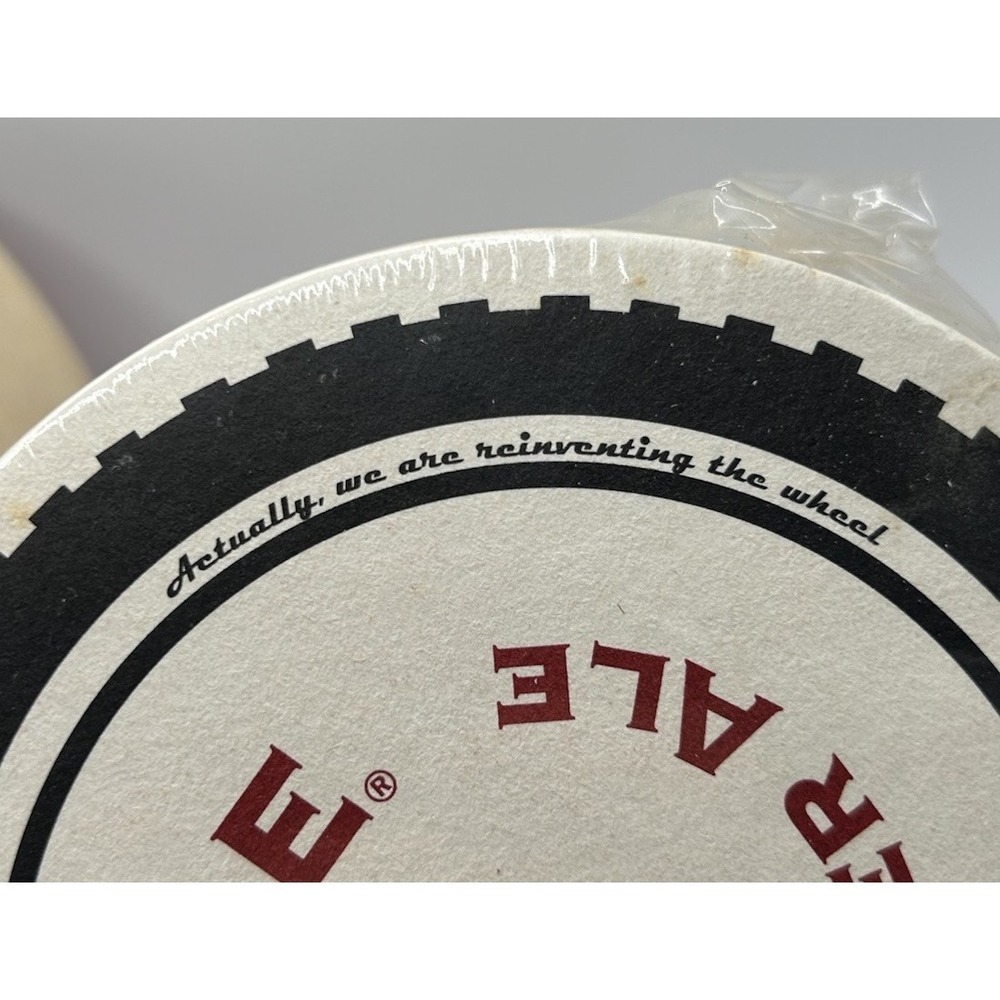 Fat Tire Amber Ale New Belgium Bar Disposable Cardboard Coasters Mancave 100 Pcs - Picture 5 of 12